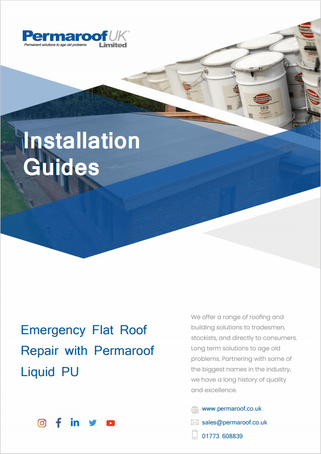紧急屋顶维修用液体PU |PORMAROOF资源库